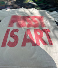 'PUSSY IS ART TEE"